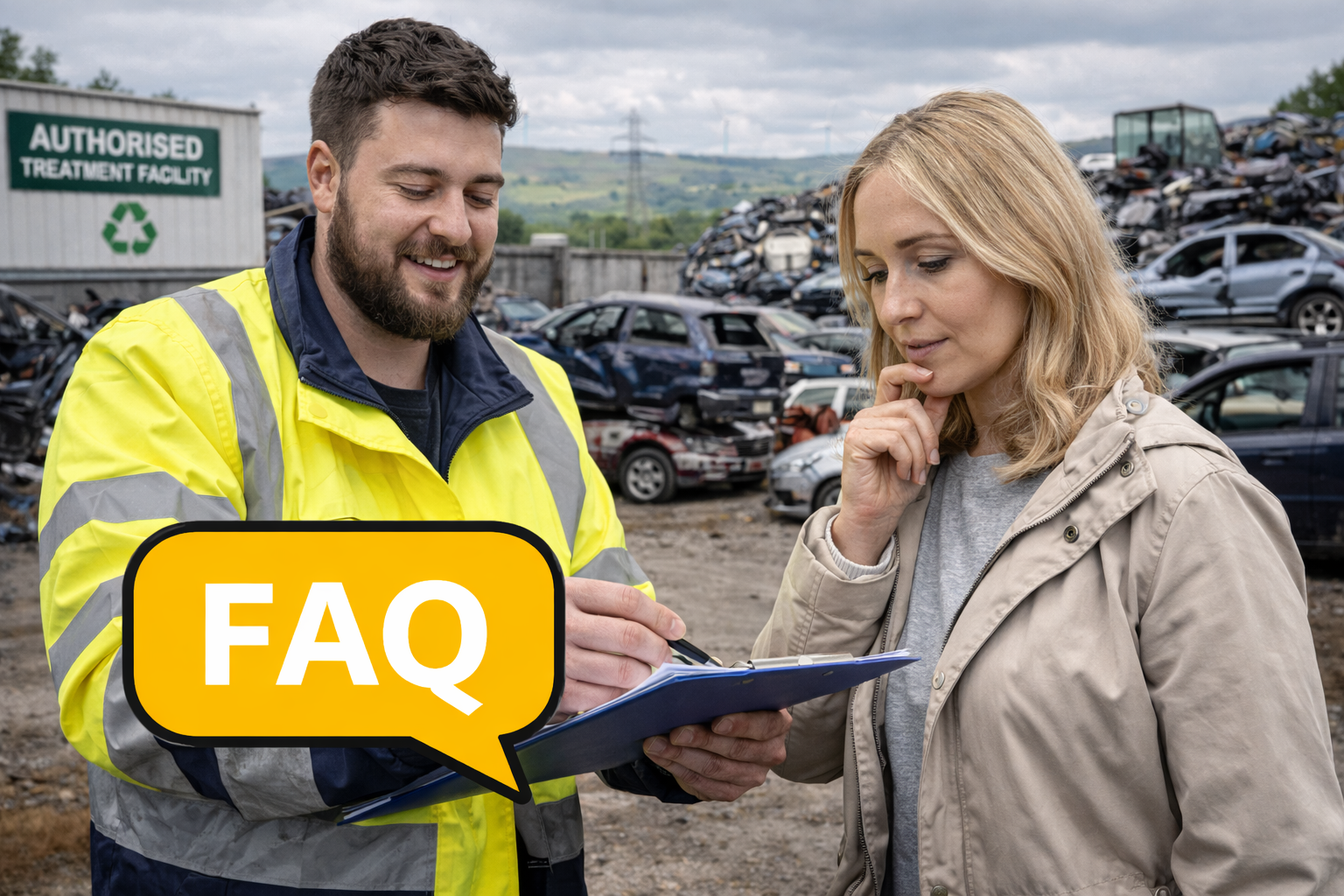 Scrap car FAQs and advice in Droylsden